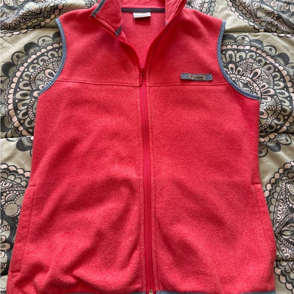Columbia Jackets & Blazers - Columbia Vibrant Pink Fleece Vest